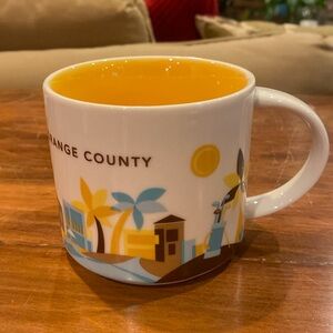 NEW Starbucks 2015 Orange County California Been There Series Mug Collection